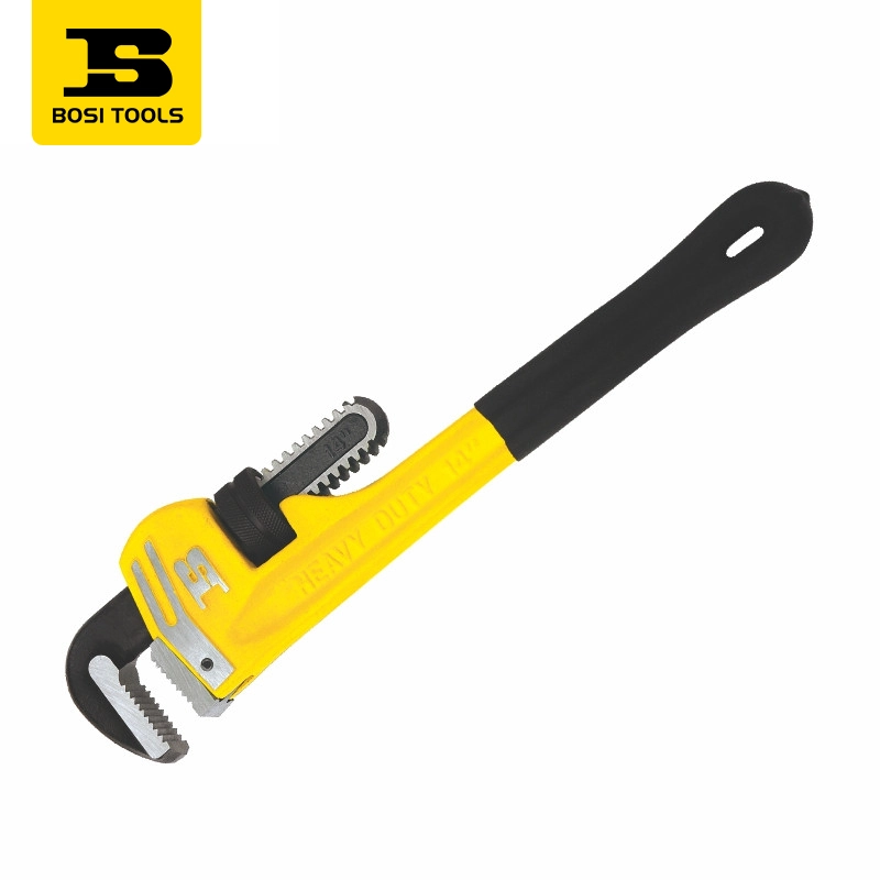 Plastic-coated Handle Heavy-duty Pipe Wrenches