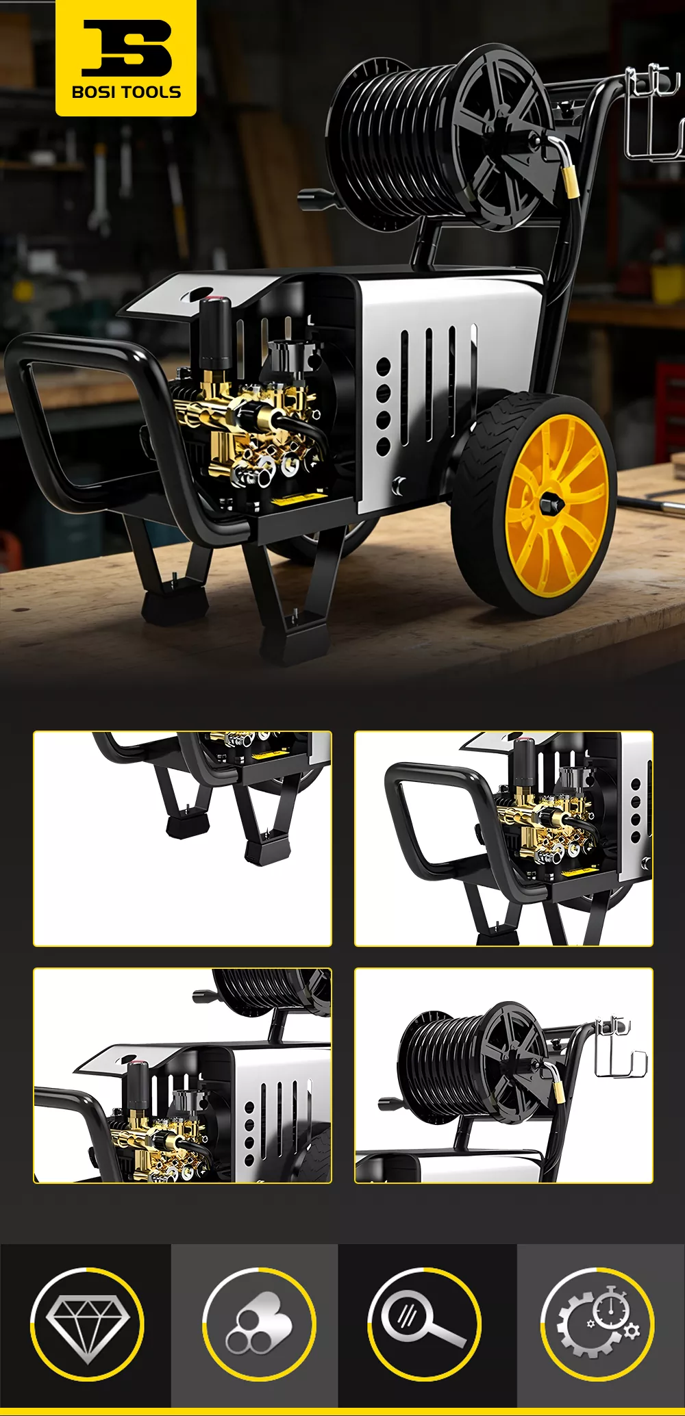Ultra-High Pressure Cleaning Machine